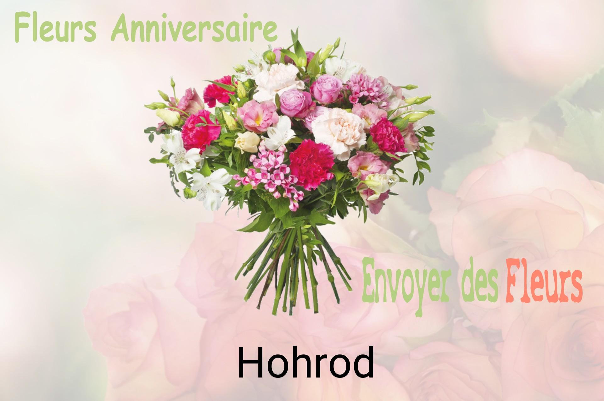 Bouquet de fleurs d’anniversaire livré à Hohrod