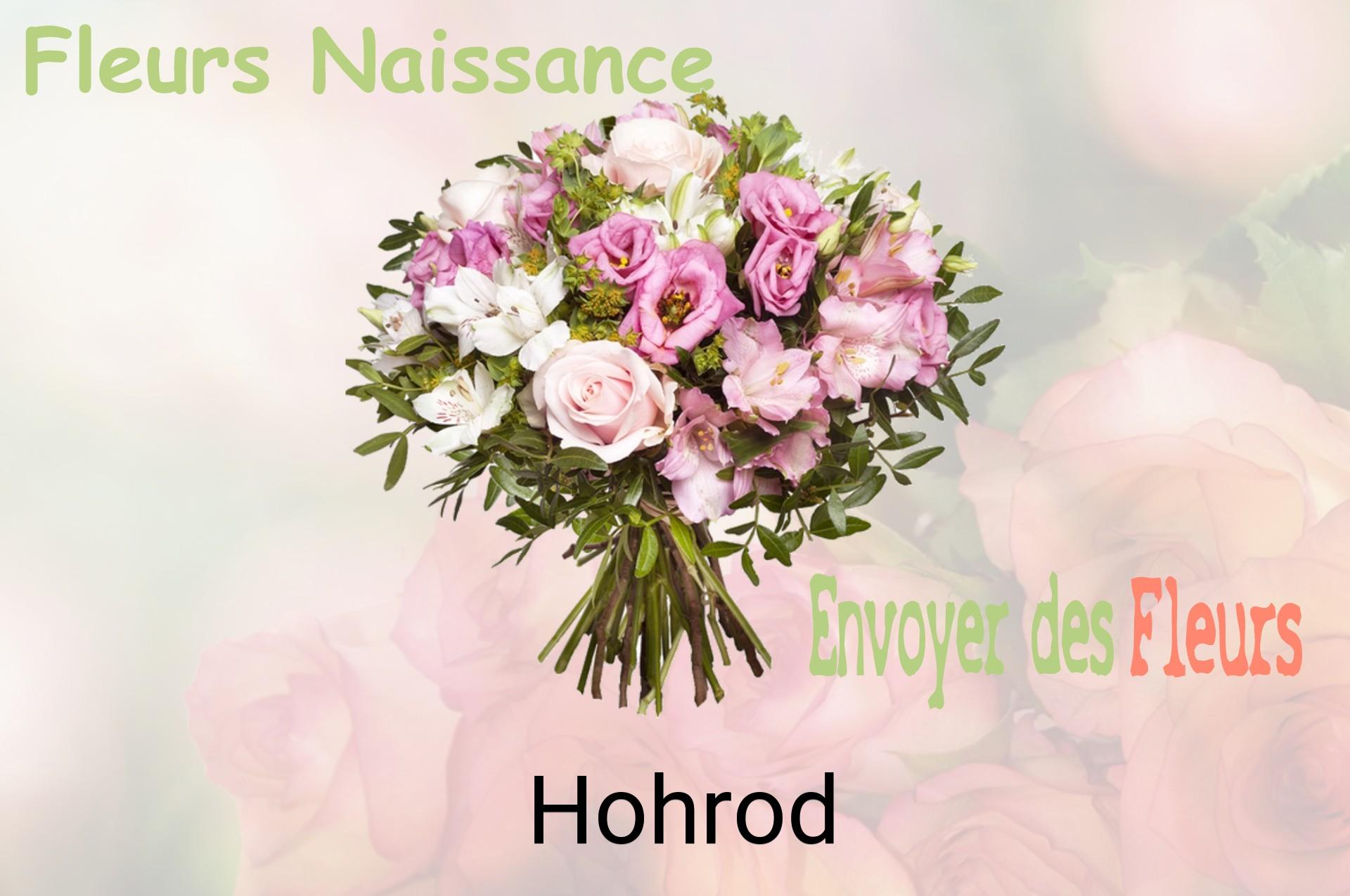 Bouquet de fleurs de naissance livré à Hohrod